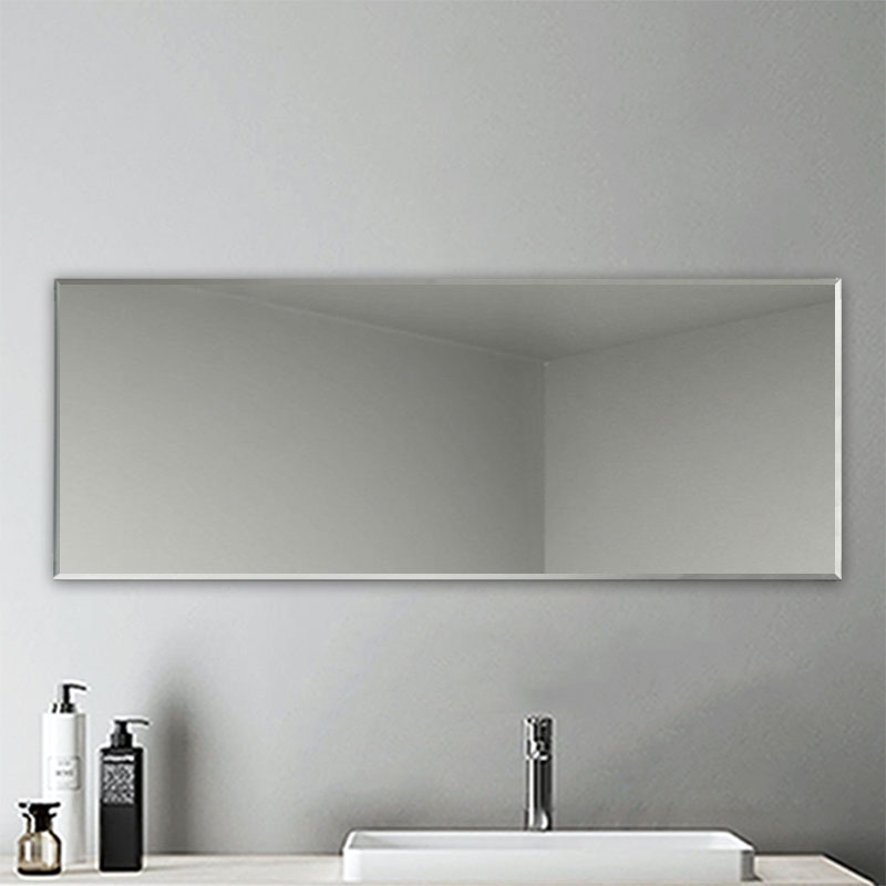Faccettenspiegel 120×45 | 45×120 cm, 5 mm stark, Wandspiegel Badspiegel Kristallspiegel Garderobenspiegel